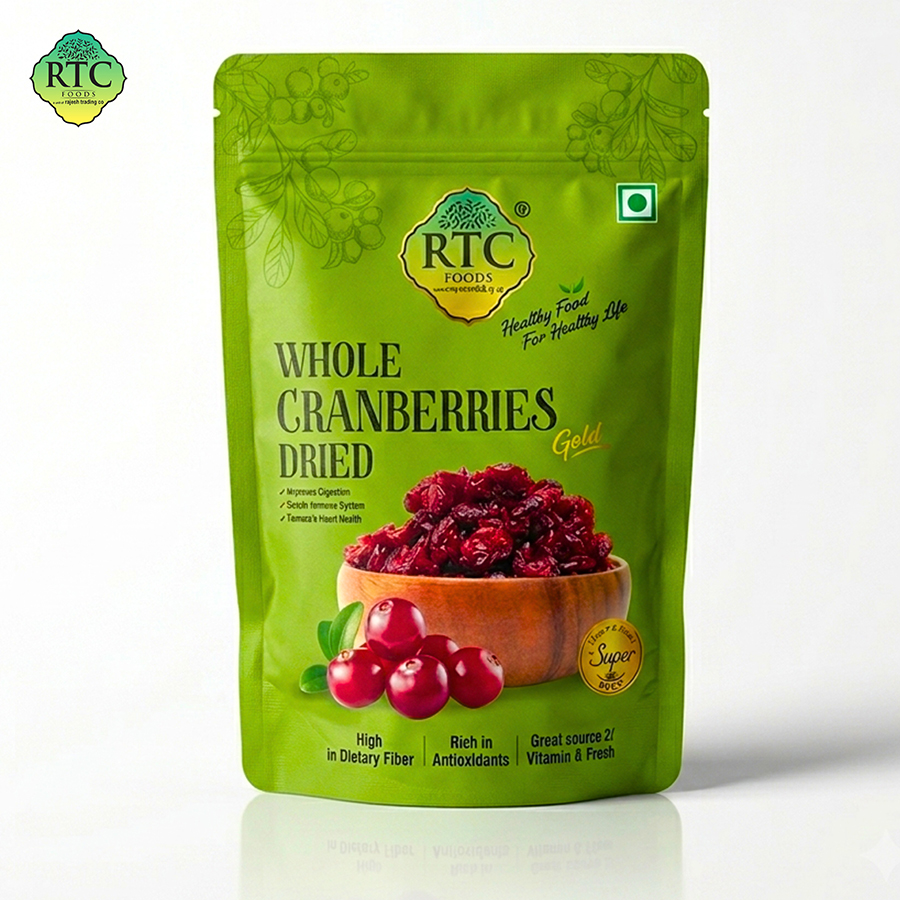Whole Cranberries Dried (Gold)