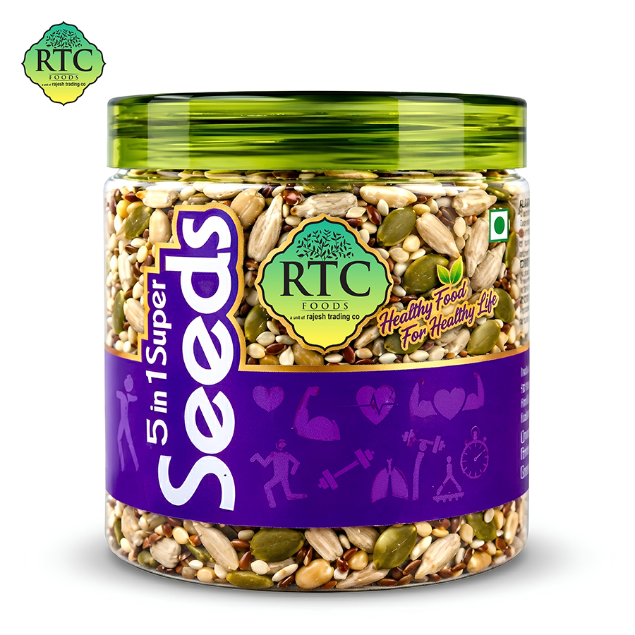5 In 1 Super Seed Mix (Jar)