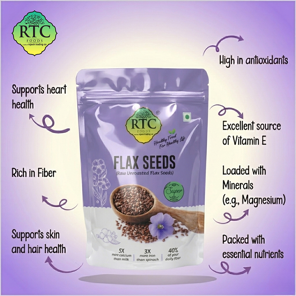 Flax Seeds Raw - Image 4