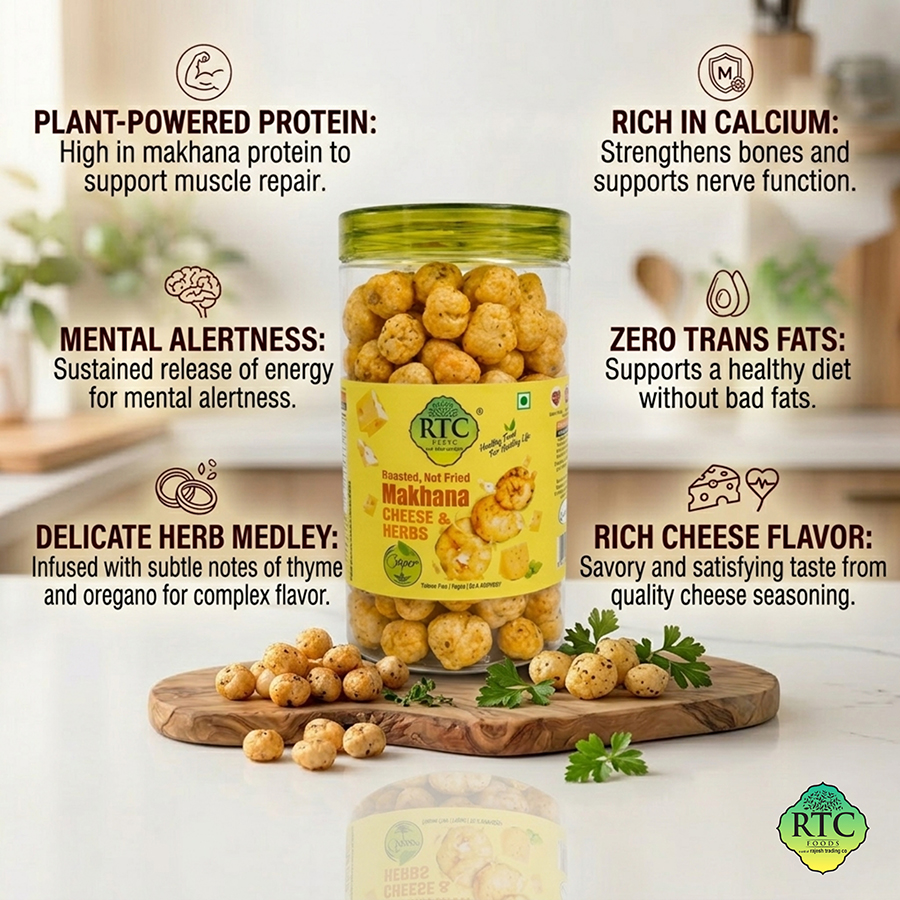 Makhana Cheese & Herbs - Image 4