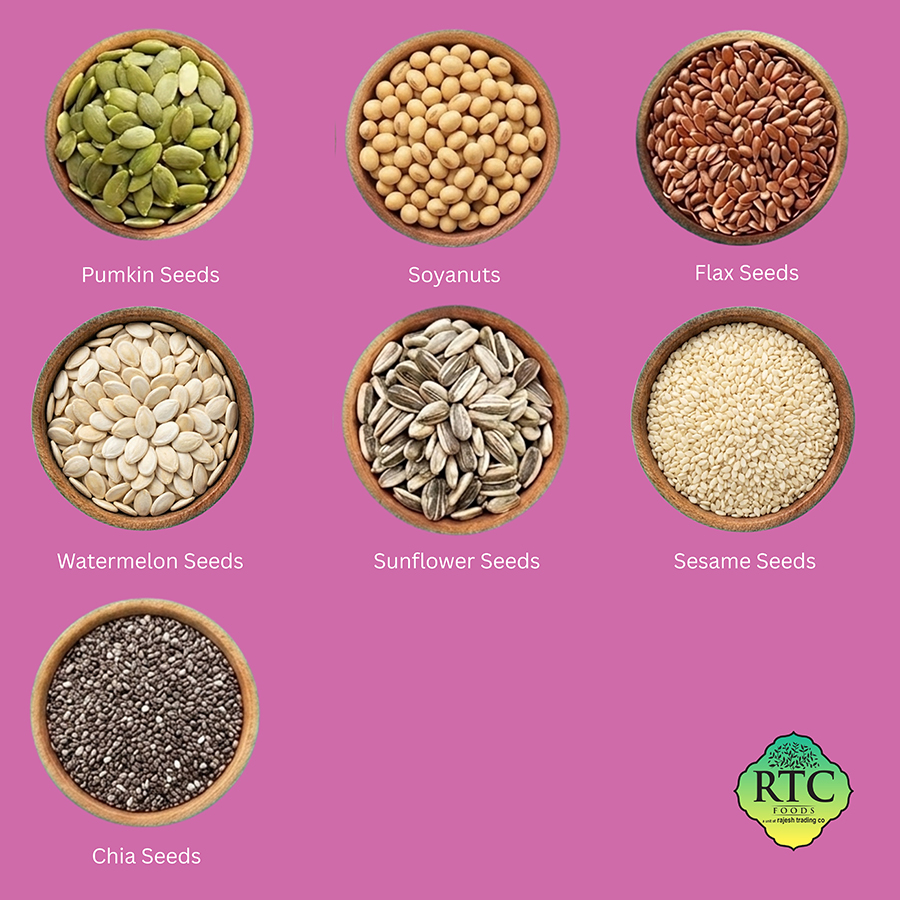 7 In 1 Crunchy Seed Mix (Jar) - Image 4