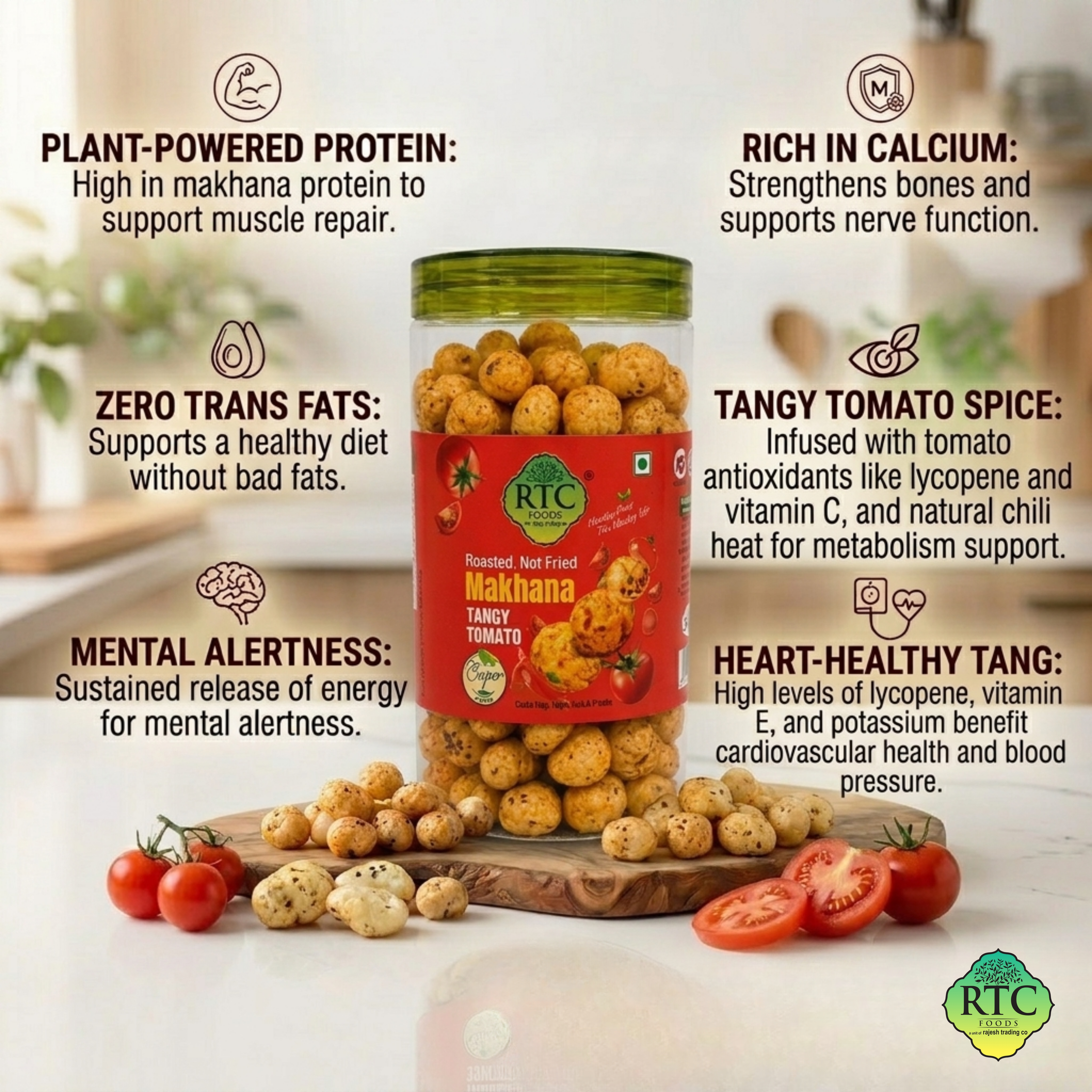 Makhana Tangy Tomato - Image 3