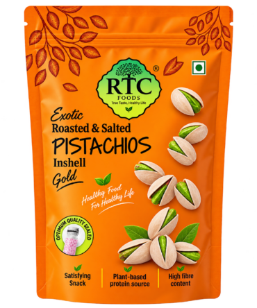 Exotic PISTACHIOS inshell roasted & salted (Gold)